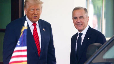 Carney le dice a Trump que «Canadá no está a la venta» y este responde «nunca digas nunca»