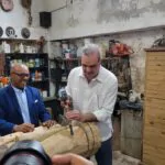 Abinader visita Casa Museo del escultor  Juan Trinidad en Bonao
