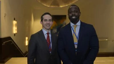 Ofrecen cóctel a delegación de abogados de Nueva York
