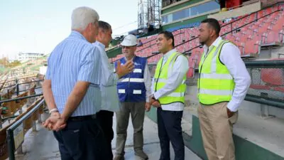 Ministro Kelvin Cruz y director de Onesvie evaluarán instalaciones deportivas del país