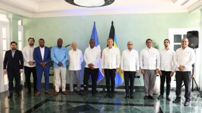 Ministros de Relaciones Exteriores de República Dominicana y Bahamas sostienen reunión bilateral para fomentar intercambio comercial y turístico