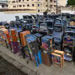 Ministerio de Hacienda destruye más de 1,500 equipos usados para venta ilegal de juegos de azar