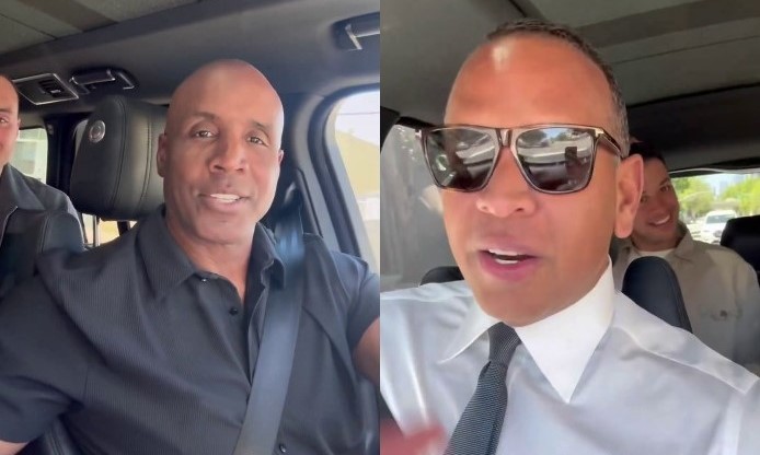 La broma de Alex Rodríguez a Barry Bonds, su "Uber favorito" en la Bay Area