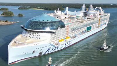 ‘Icon of the Seas’, el crucero más grande del mundo, arriba por primera vez a Puerto Rico