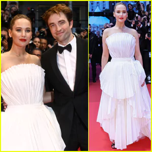 Jennifer Lawrence y Robert Pattinson desatan la locura en la alfombra roja de Cannes