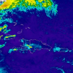 Vaguada provocará aguaceros con tormentas eléctricas en varios puntos del país
