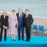 Luis Abinader dice Raquel “se hizo muy amiga allá de Brigitte Macron”
