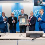 Abinader recibe reconocimiento en acto de la OIT en Suiza por su respaldo a los derechos, dignidad y bienestar de la clase trabajadora
