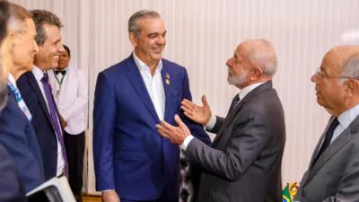 Abinader y Lula Da Silva se reúnen en Brasilia para fortalecer la cooperación bilateral