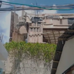 Se desploma parte del techo de construcción de centro comercial en Santiago; vecinos denuncian irregularidades estructurales