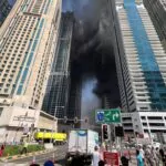 Incendio en rascacielos de Dubái Marina deja cientos de evacuados pero sin víctimas