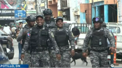 Residentes en Capotillo dicen sentirse seguros por la intervención policial
