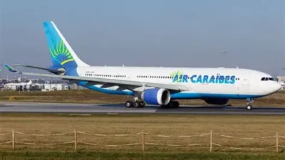 Vuelo con destino a París regresa al AILA por falla mecánica