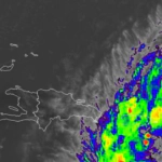 Vaguada y onda tropical provocarán aguaceros dispersos esta tarde