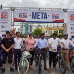 Alcaldía SDE, Intrant y la UE impulsan movilidad sostenible en el «Día mundial de la bicicleta»