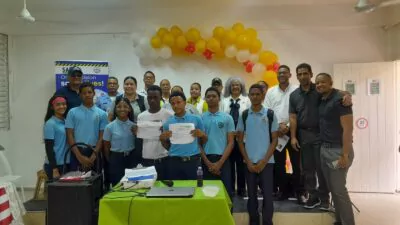 Lanzan campaña educación vial en el Liceo José Dubeau Puerto Plata