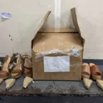 DNCD frustra envío de cocaína oculta en zapatillas de plataforma
