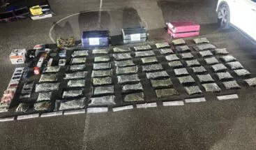 Ocupan 30 paquetes presumiblemente marihuana escondidos en caja y tanque de comida
