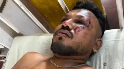 Único sobreviviente del accidente de India sale del hospital y va al funeral de su hermano