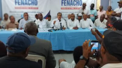 Federación de Choferes convoca marcha hacia al Palacio Nacional próximo lunes 9 de junio