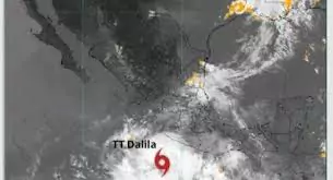 Se forma la tormenta tropical Dalila en costas del Pacífico mexicano