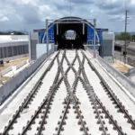 OPRET culmina la colocación de todos los rieles de la Línea 2C del Metro de SD